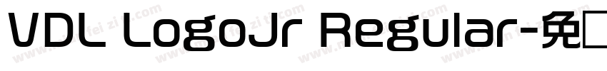VDL LogoJr Regular字体转换